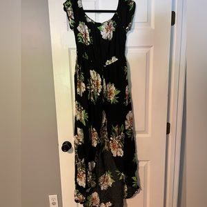 Floral romper dress